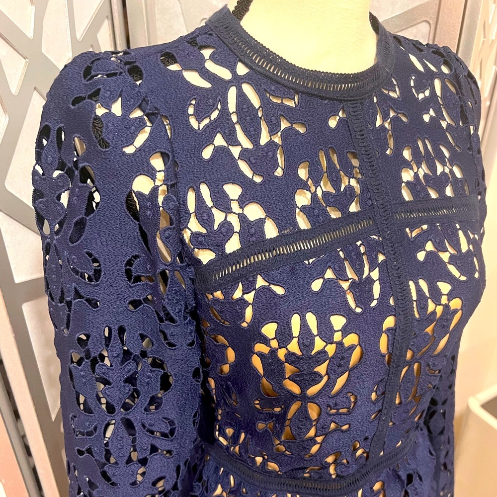 ZARA embroidered dress